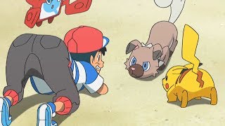 Ash Ketchup Trains With Rockruff Pokémon Sun And Moon Abridged