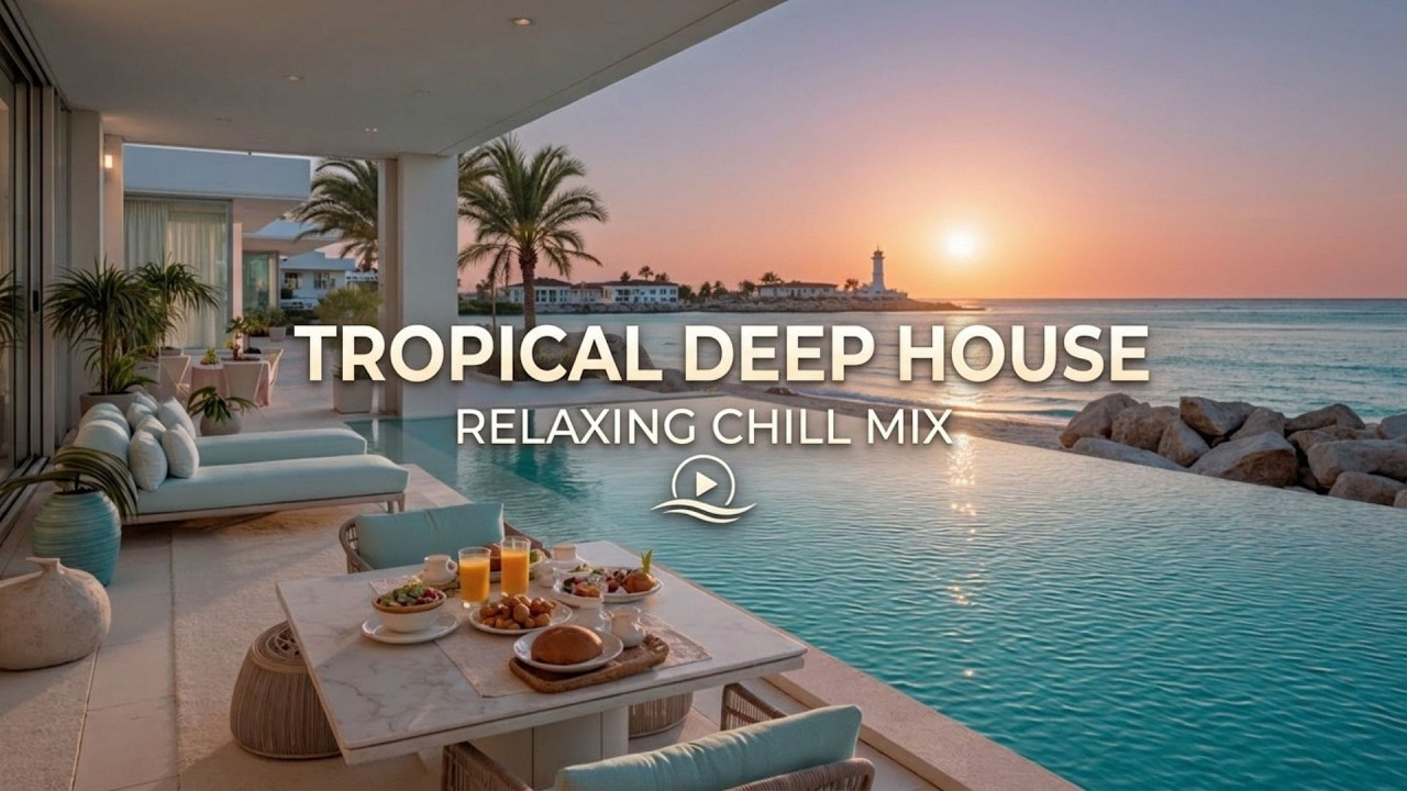 Расслабляющий тропический дип-хаус ~ Музыка для отдыха на закате