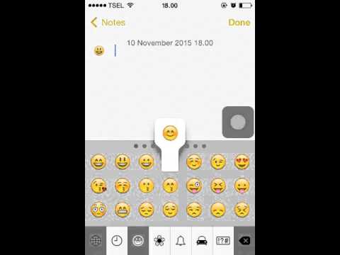 Cara Mengaktifkan Emoticons Di Keyboard iOS 7.1.2 (No Jailbreak)