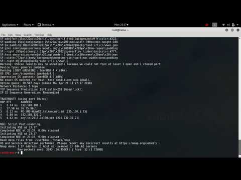 Cara Menggunakan NMAP di Kali Linux