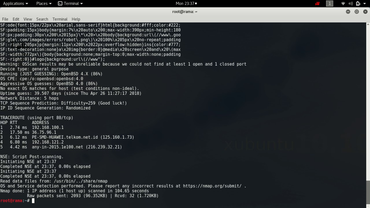 Cara Menggunakan NMAP di Kali Linux - YouTube