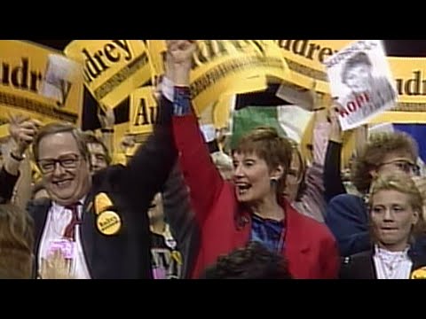 1989: McLaughlin elected as first woman to lead major Canadian federal party | From the archives