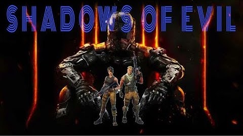 fortnite but its Zombies Shadows of Evil Map