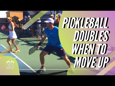Pickleball Strategies - When to Move Forward in Doubles and When to Stay Back