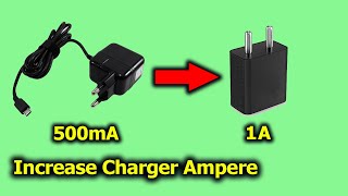 How To Increase Mobile Charger Ampere, 500mA To 1A screenshot 3