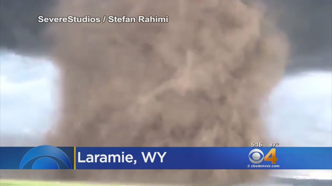 Tornadoes Hit Wyoming - YouTube