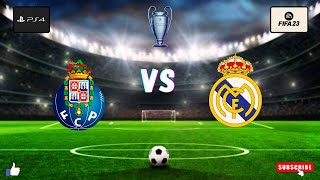 MODO CARRERA 2 ( FIFA 23 PS4) FASE DE GRUPOS [ FC OPORTO VS REAL MADRID ] UEFA CHAMPIONS LEAGUE