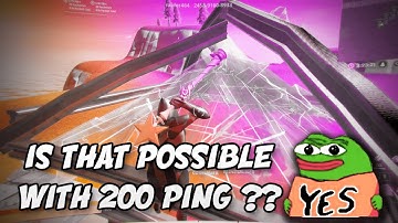 I TURNED BUILDS INVISIBLE WITH 200 ping 😈