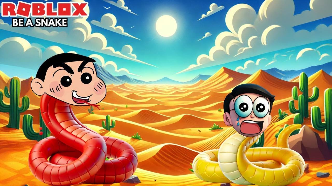 Be a Snake Survival Gameplay in Tamil | NOBITA AND GAMING WITH SHINCHAN