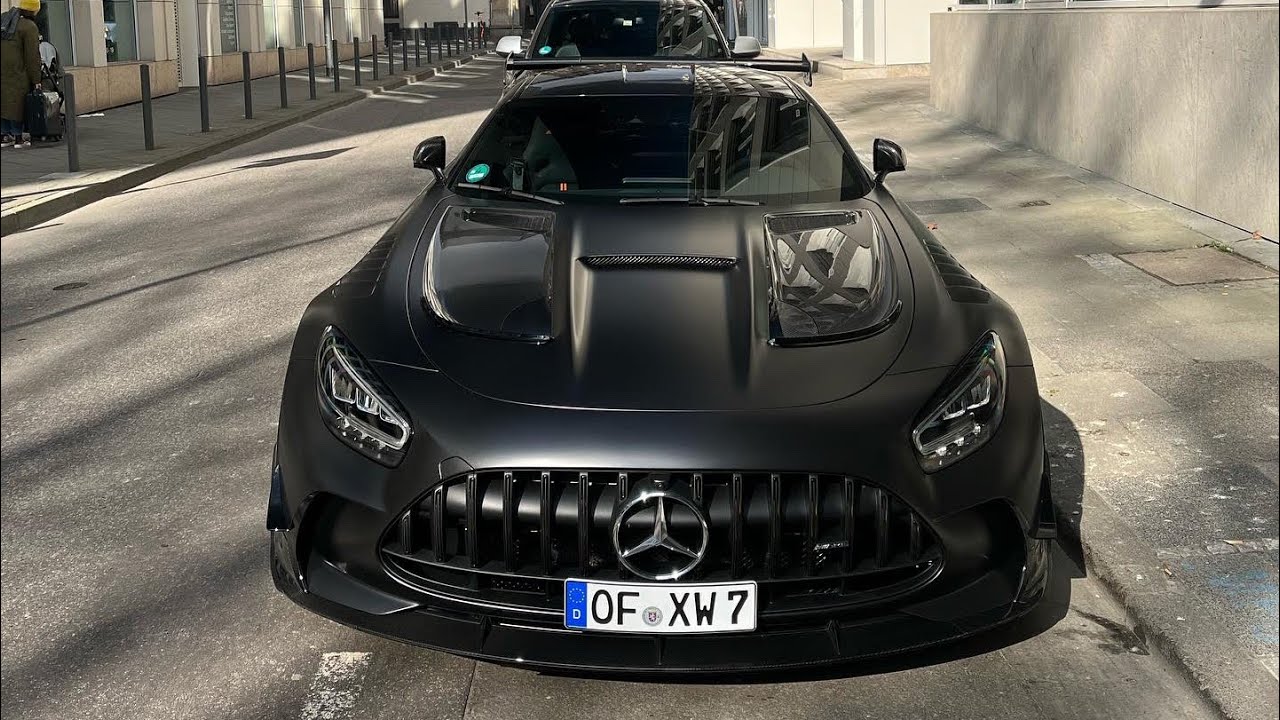 Carspotting in Frankfurt am Main #4 (GT Black Series, Aventador etc.)