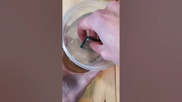 how to clean shampoo off your CPU #shorts