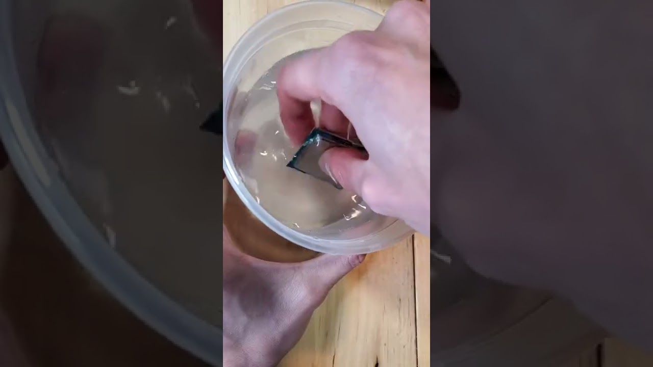 how to clean shampoo off your CPU 