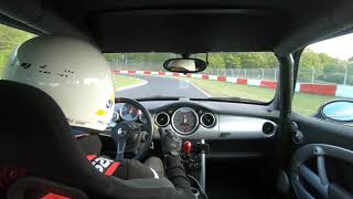 Mini r53 GP1 nordschleife tourist drive chasing ringtaxi apex