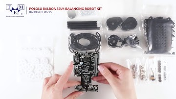 POLOLU BALBOA 32U4 BALANCING ROBOT KIT - chassis - UNBOXING