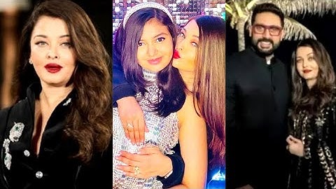Aishwarya Rai, Aaradhya Bachchan and Abhishek celebrate Pre-Diwali Party!! Enjoy family and frien...