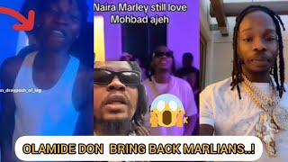 Olamide MEET Zinoleesky And Nairamarley Cry Out in Tears MISS Mohbad As they PARTY