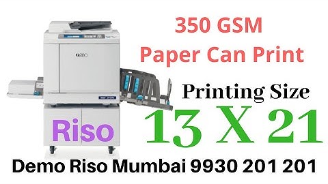 #Digital #Print On #जाडा #Thick paper #Riso #Sf5330 #Digital #Duplicator #Risograph #colour machine