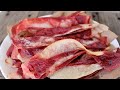 How to make tasty Vegan Bacon | Realistic Bacon | Made form WTF Starchy Water |