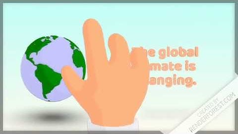 Climate change in one minute