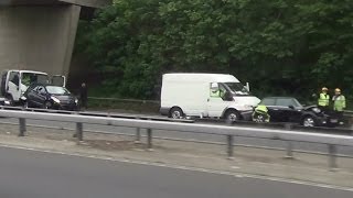 M27 This Afternoon Accident. Long delays westbound on M27 from Rownhams Services.