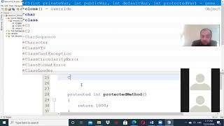 OOD -Sec1- Lecture 25 - Class Inheritance - Access modifiers