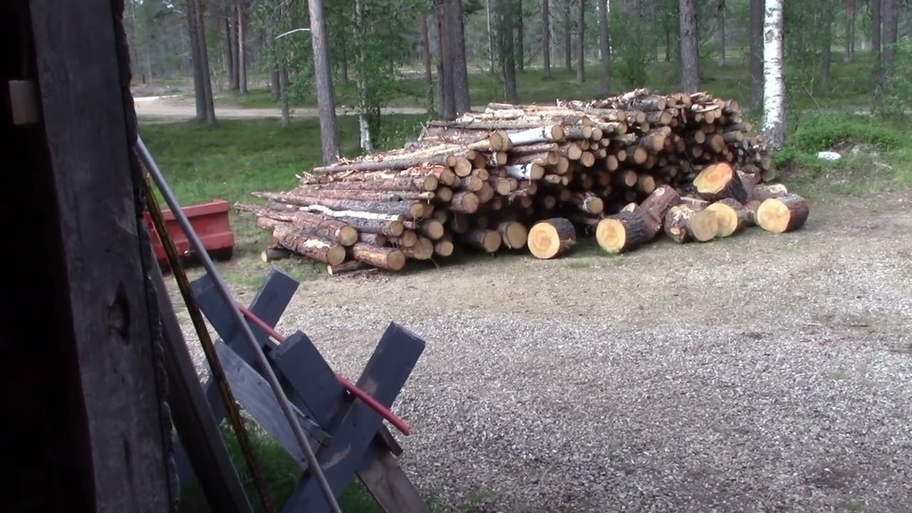 Loppukesän puu hommia.  Osa 1.