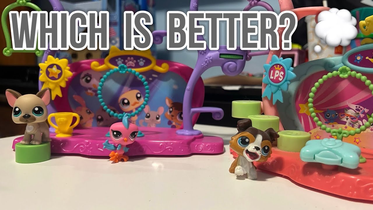 Comparing An Original Littlest Pet Shop Set With Its G7 Remake! | Which Is Better?
