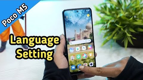 How to change language in Poco M5 , Poco M5 mein language Kaise change Karen
