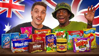 TRYING AUSTRALIAN SNACKS FOR THE FIRST TIME!
