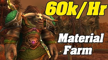 Goudfarm voor materialen van meer dan 60.000 g/uur! WoW Goudfarm