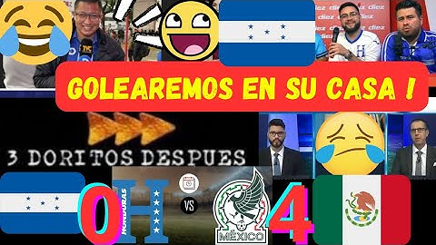 3 DORITOS DESPUES HONDUREÑOS SE BURLABAN DE MEXICO ! Y LES CALLARON LA BOCA ! MEXICO VS HONDURAS !