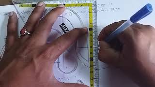 Construction of Octagon- Inscribing an Octagon in a given Circle - Engineering Drawing in Telugu