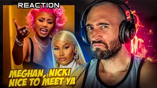 MEGHAN TRAINOR, NICKI MINAJ - NICE TO MEET YA [MUSICIAN REACTS]