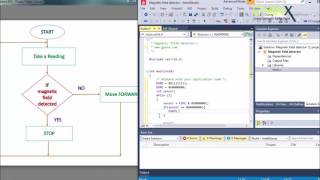 3  Program  Magnetic Field Detector Robot screenshot 3