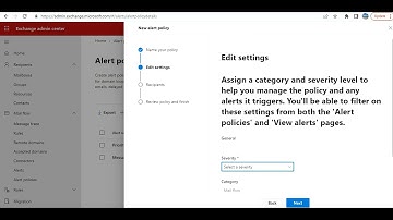 How To Create Alert Policy In Exchange Online In Office 365 Step By Step Full Information