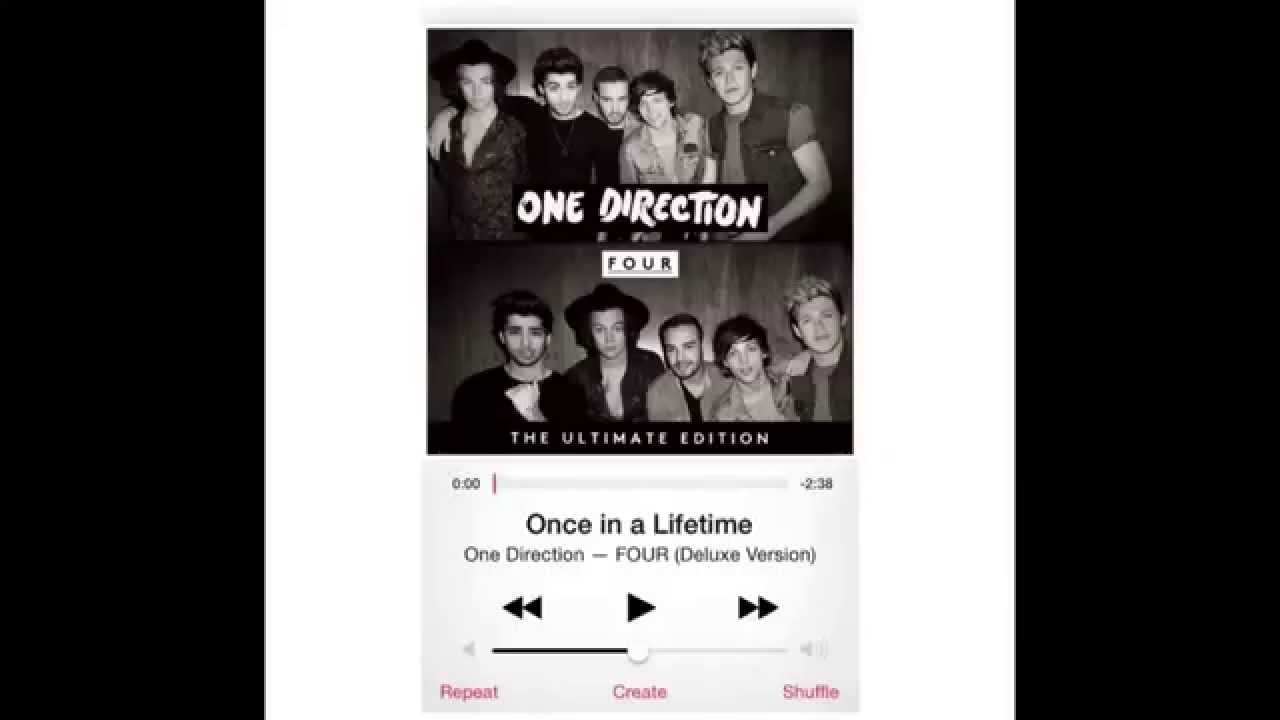 Once In a Lifetime - One Direction - YouTube
