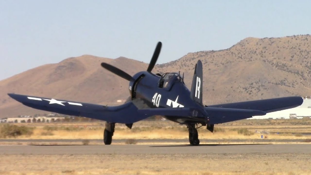 Vought F4U Corsair. Minden Nevada Airshow. 2017