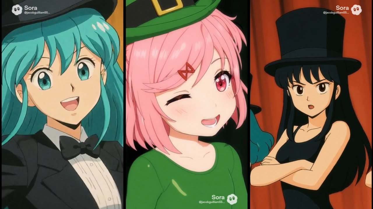 Anime Tap Dance & Irish Dance Sora 2 AI Compilation #2 | When They Stole the Spotlight