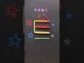 Allah Name Art With Six Different Colours Rabbar Bands #shorts #artalibaba #foryou