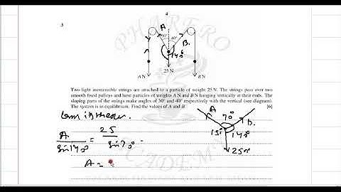 A LEVEL MECHANICS M1 PAST PAPER 41  JUNE  SUMMER 2017 PART 1 IN URDU / HINDI