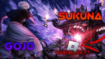 GOJO VS SUKUNA DOMAINCLASH IN ROBLOX?!? | Tutorial | #jujutsushenanigans