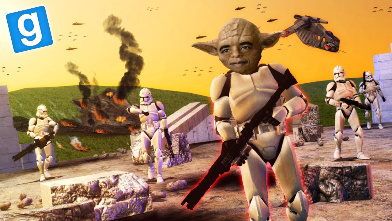 Троллинг соленых админов в Star Wars RP (GMOD)