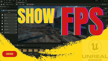 How To Show FPS Counter In Game( Unreal Engine video tutorial )