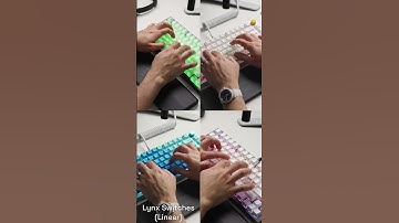 What switch sounds the best? 👂🙂