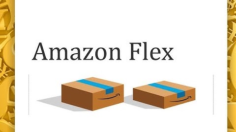 Amazon Flex- SideHustle or PT/FT