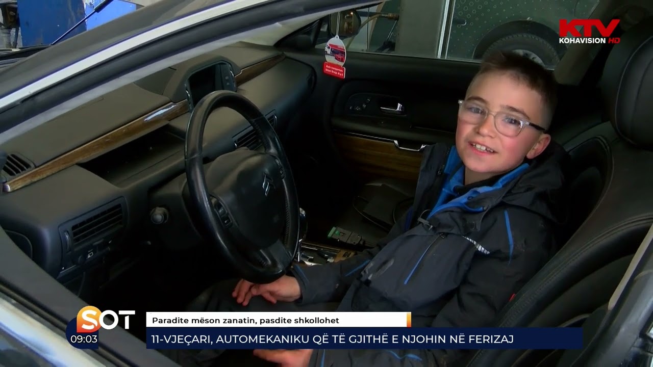 11 vjeçari, automekanik që të gjithë e njohin në Ferizaj 04 04 2023