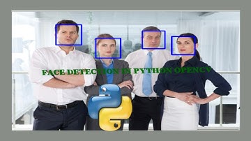 Face detection in #python using #opencv | love programming