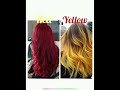 red ♥️ vs yellow 💛 colour vs colour 😽