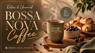 Smooth Bossa Nova Jazz - Morning Coffee Shop Ambience | Relaxing Bossa Nova for Cozy Study screenshot 4