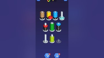 Nut sort game #new #games #chain #mobilegame #gameplay  #success #support #subscribe #shorts #share